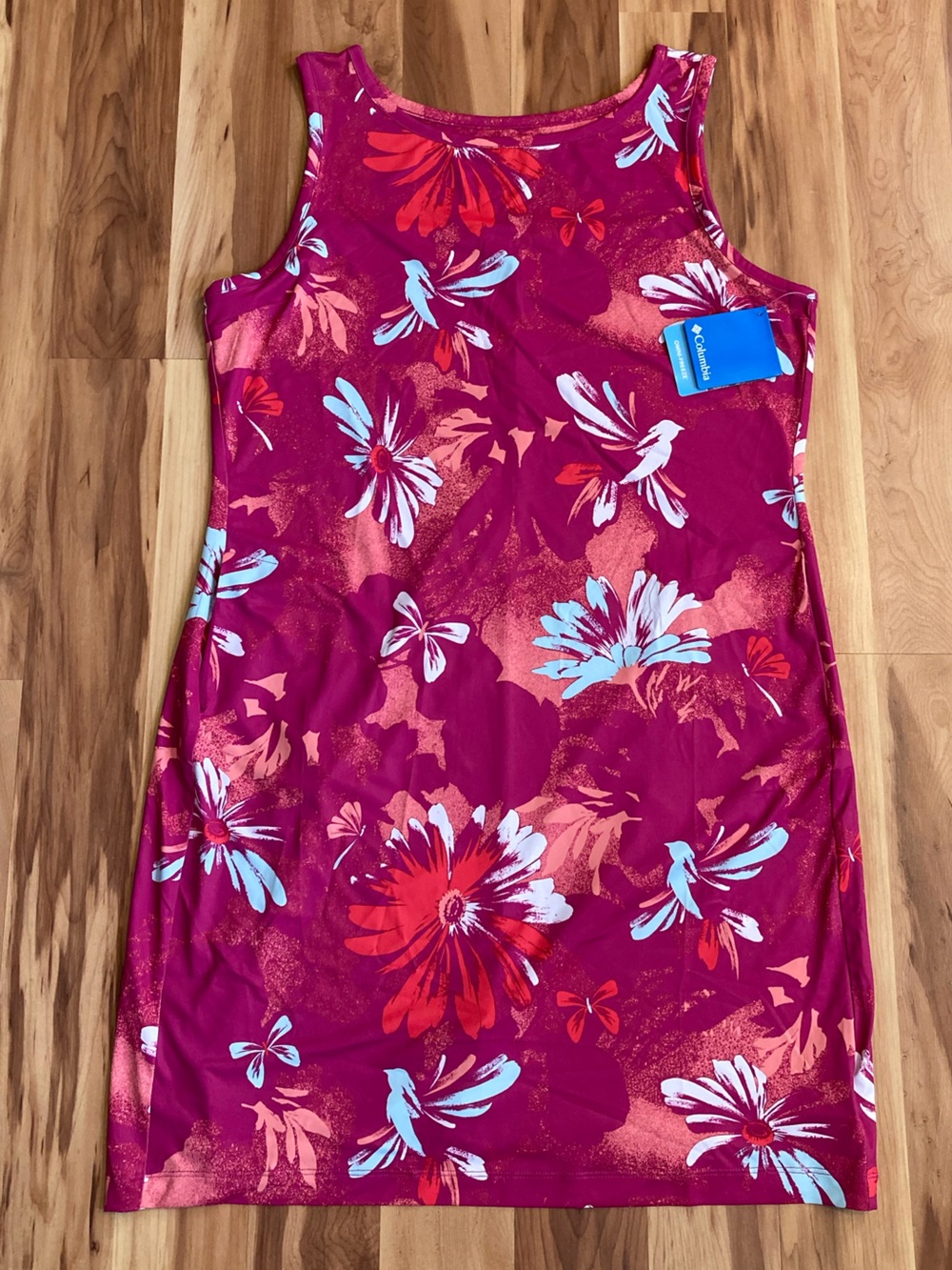 Columbia Sportwear New With Tags XL Women's sleeveless floral dress